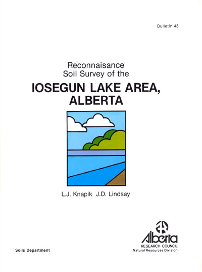 View the Reconnaissance Soil Survey of the losegun Lake Area, Alberta (PDF Format)