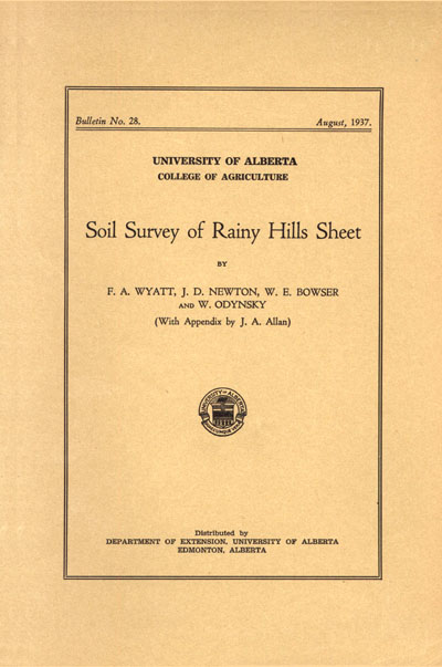 View the Soil Survey of the Rainy Hills Sheet (PDF Format)