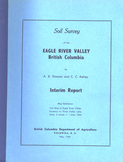 View the Soil Survey of the Eagle River Valley (PDF Format)