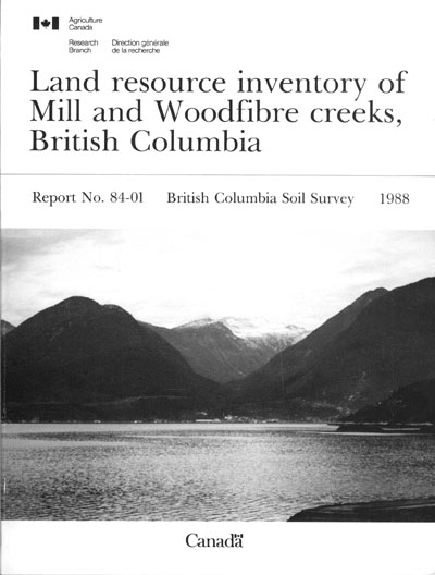 View the Land Resource Inventory of Mill and Woodfibre Creeks (PDF Format)