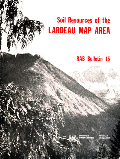 View the Soil Resources of the Lardeau Map Area (PDF Format)