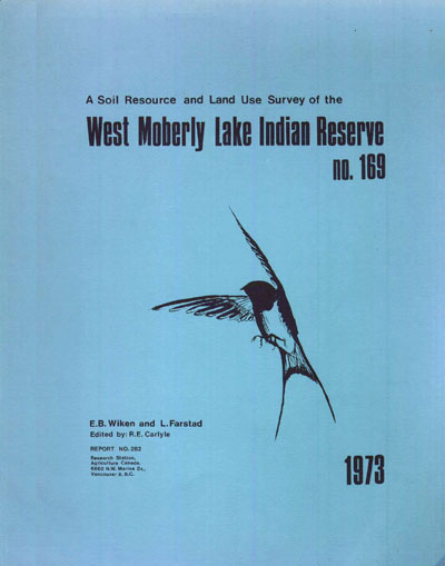 View the A Soil Resource and Land Use Survey of the West Moberly Lake Indian Reserve (PDF Format)