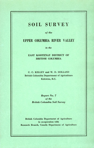 View the Soil Survey of the Upper Columbia River Valley (PDF Format)