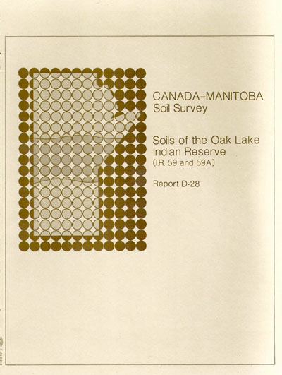 View the Soils of the Oak Lake Indian Reserve (I.R. 59 and 59A) (PDF Format)