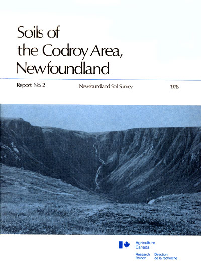View the Soils of the Codroy Area (PDF Format)