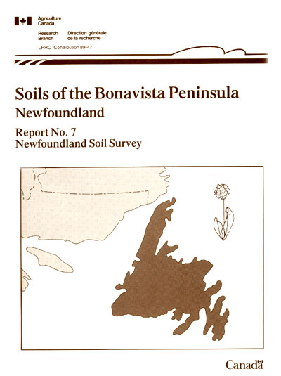 View the Soils of the Bonavista Peninsula (PDF Format)
