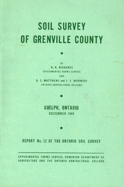 View the Soil Survey of Grenville County (PDF Format)
