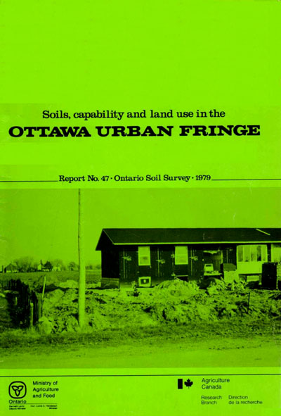 View the Soils, Capability and Land Use in the Ottawa Urban Fringe (PDF Format)