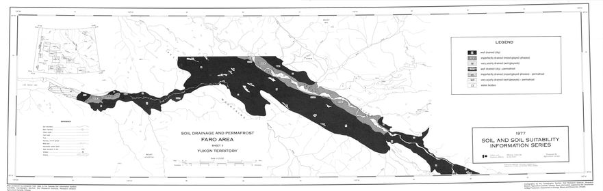View the map:  Sheet 5 - Drainage and Permafrost (JPG Format)