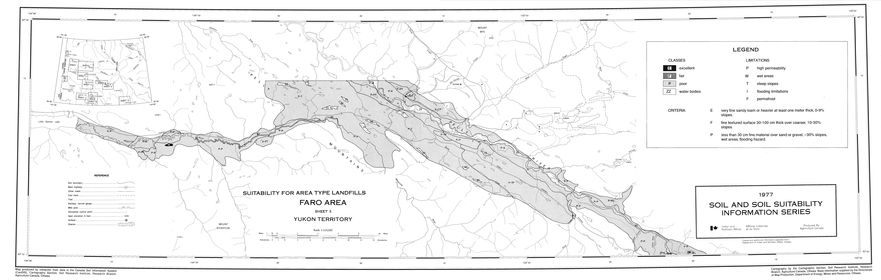 View the map:  Sheet 5 - Landfill Suitability (JPG Format)