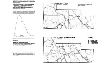View the map:  MAP WATERSHED STUDY AREA (JPG Format)