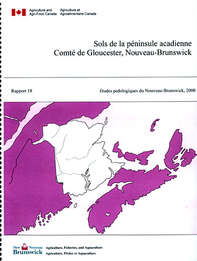 Voir le Sols de la péninsule acadienne (comté de Gloucester. N.B.) (Format PDF)
