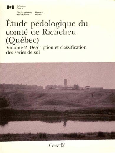 Voir le Étude pédologique du comté de Richelieu, 1990 (Format PDF)