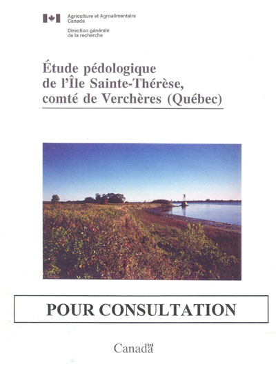 Voir le Étude pédologique de l'île Sainte-Thérèse, comté de Verchères (Format PDF)