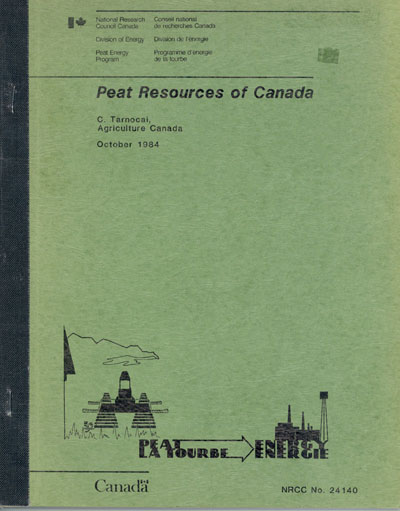 Peat Resources of Canada. (PDF Format, 3.6 MB)