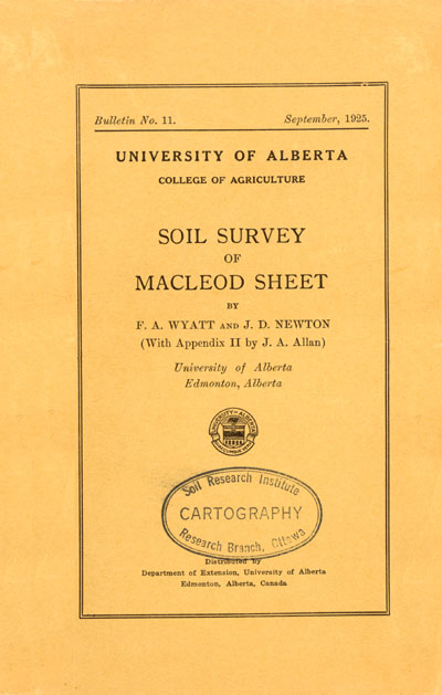 View the Soil Survey of Macleod Sheet (PDF Format)
