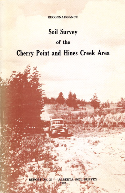 View the Soil Survey of the Cherry Point and Hines Creek Area (PDF Format)