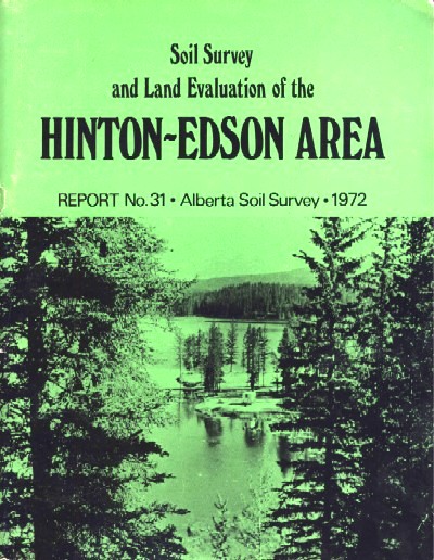 View the Soil Survey and Land Evaluation of the Hinton-Edson Area (PDF Format)