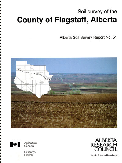 View the Soil Survey of the County of Flagstaff, Alberta (PDF Format)