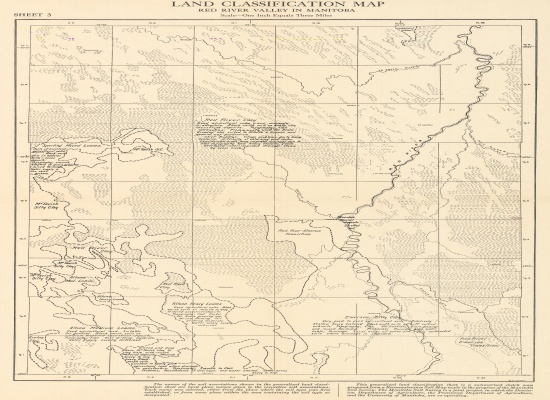 View the map: Land classification map, Red River Valley in Manitoba (JPG Format)