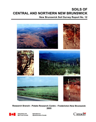 View the Soils of Central and Northern New Brunswick (PDF Format)