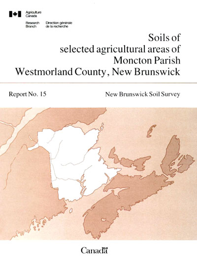 View the Soils of Selected Agricultural Areas of Moncton Parish, Westmorland County (PDF Format)