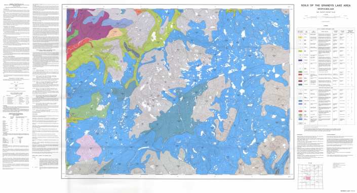 View the map:  MAP GRANDYS LAKE (JPG Format)