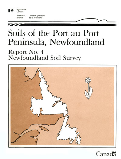 View the Soils of Port Au Port Peninsula (PDF Format)