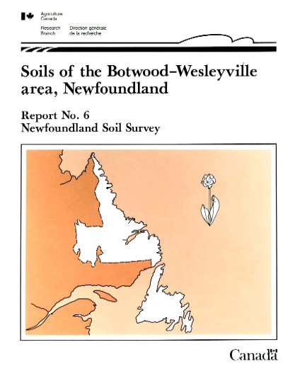 View the Soils of the Botwood-Wesleyville Area (PDF Format)