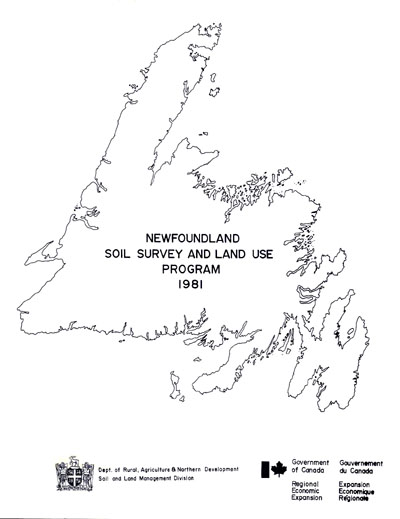 View the Newfoundland Soil Survey and Land Use Program (PDF Format)