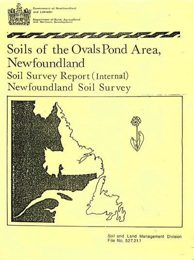 View the Soils of the Ovals Pond Area (Internal) (PDF Format)