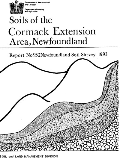 View the Soils of the Cormack Extension Area, Newfoundland (PDF Format)