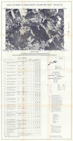 View the map: Soil survey map - East Aylesford (JPG Format)