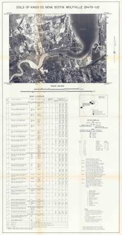 View the map: Soil survey map - Wolfville (JPG Format)