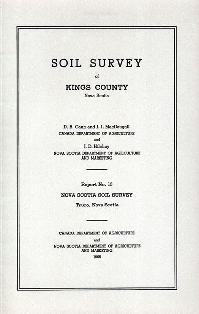 View the Soil Survey of Kings County (PDF Format)