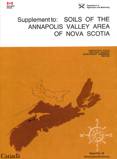 View the Supplement to: Soils of Annapolis Valley Area (PDF Format)