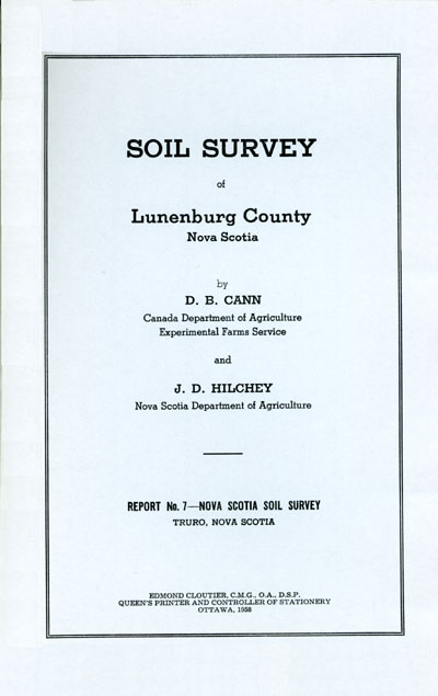 View the Soil Survey of Lunenburg County (PDF Format)