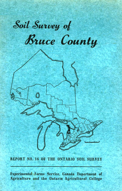View the Soil Survey of Bruce County (PDF Format)