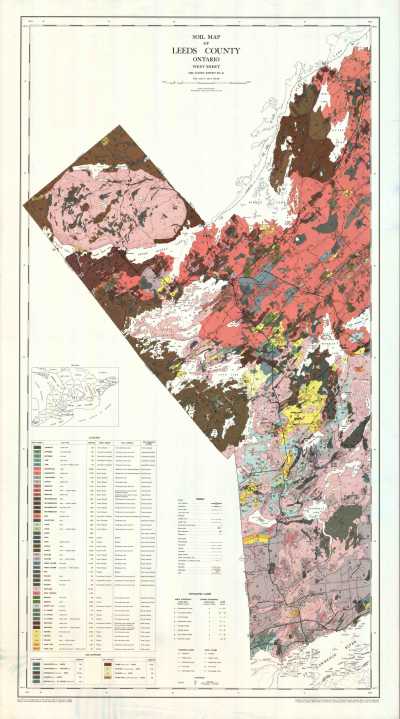 View the map:  SOIL MAP WEST SHEET (JPG Format)