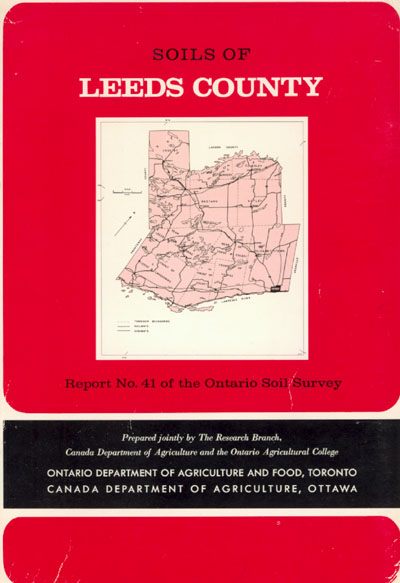 View the Soils of Leeds County (PDF Format)