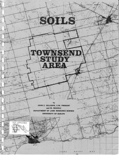 View the Soils of Townsend Study Area (PDF Format)