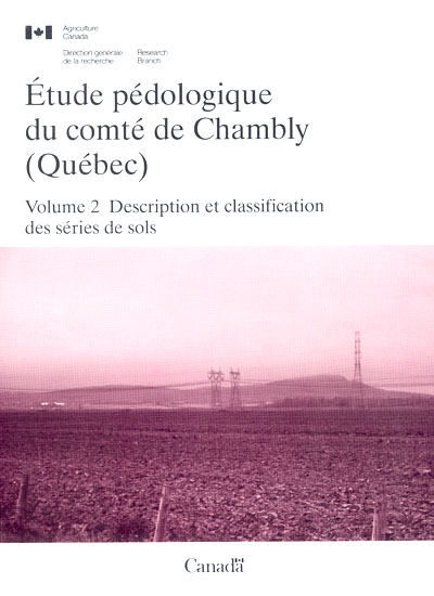 Voir le Étude pédologique du comté de Chambly, 1991 (Format PDF)