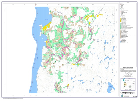 Voir le carte Carte pédologique - 31M03201 (Format JPG)