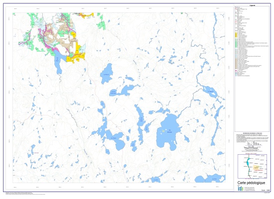 Voir le carte Carte pédologique - 31M06102 (Format JPG)