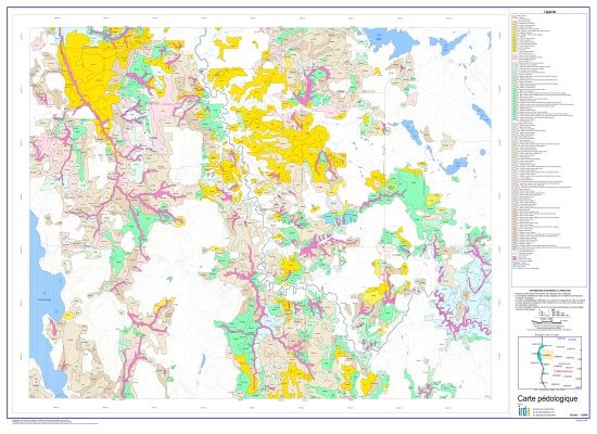 Voir le carte Carte pédologique - 31M06201 (Format JPG)