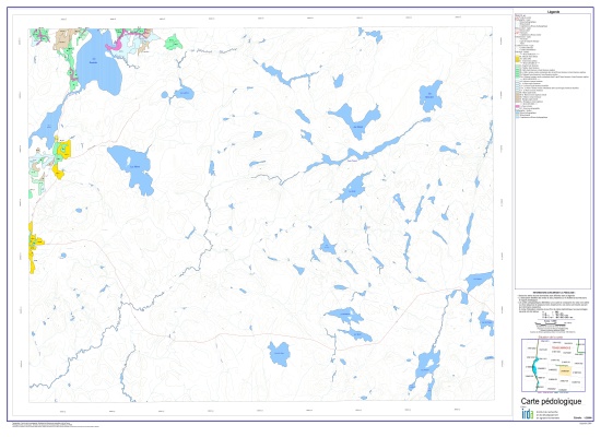 Voir le carte Carte pédologique - 31M07201 (Format JPG)