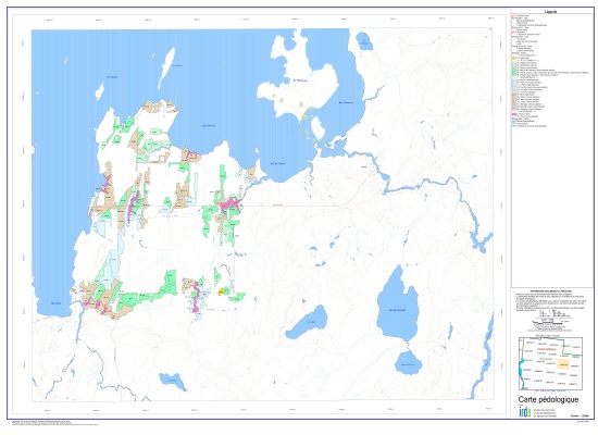 Voir le carte Carte pédologique - 31M10102 (Format JPG)