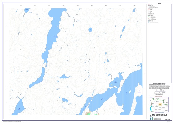 Voir le carte Carte pédologique - 31M10201 (Format JPG)