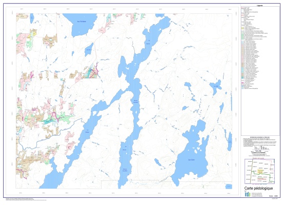 Voir le carte Carte pédologique - 31M14202 (Format JPG)