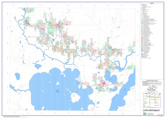 Voir le carte Carte pédologique - 32C04201 (Format JPG)